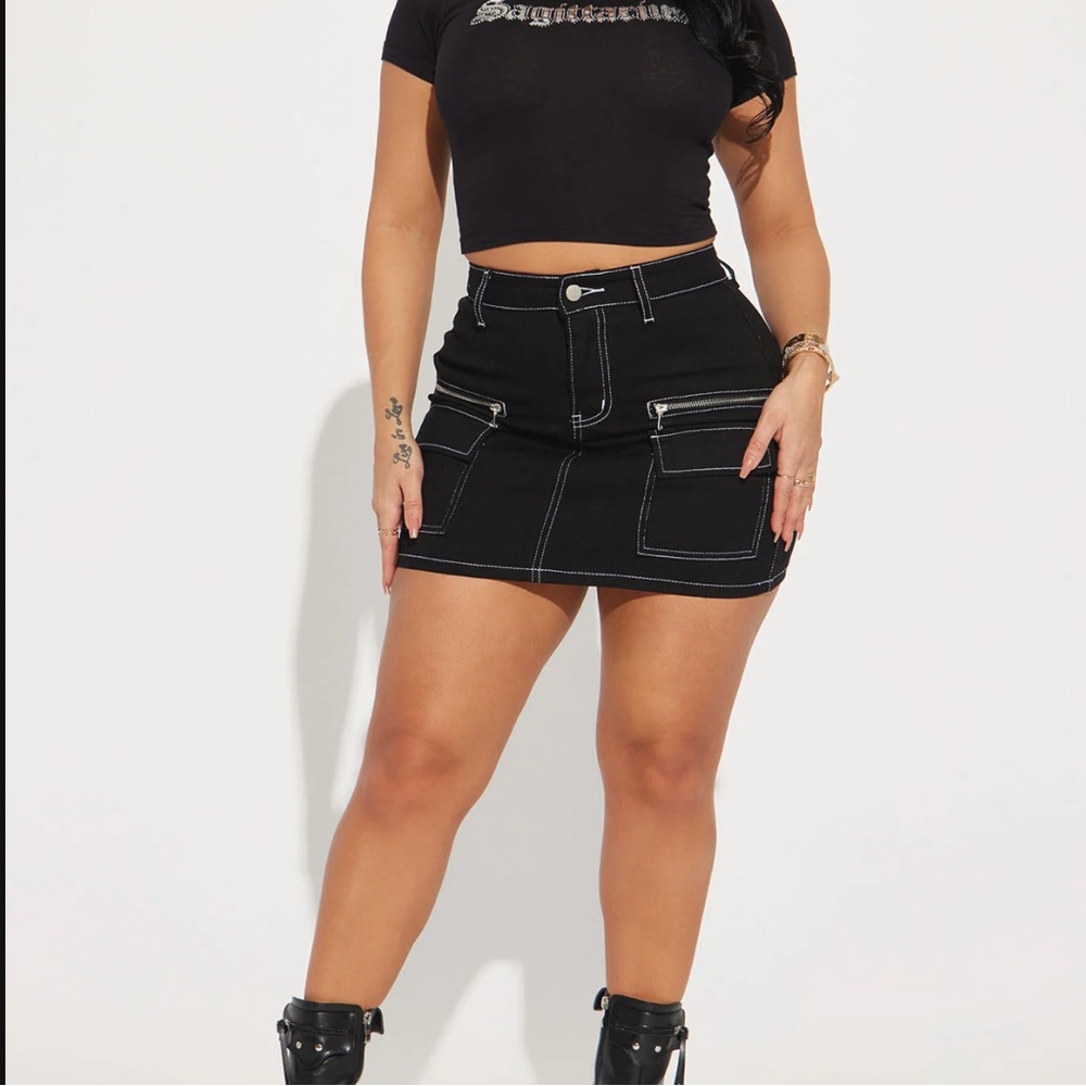 Black Mini Skirt